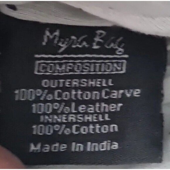 Myra Adventure Begins Bag Canvas Leather  Travelers Pouch Wristlet Small - Picture 7 of 8